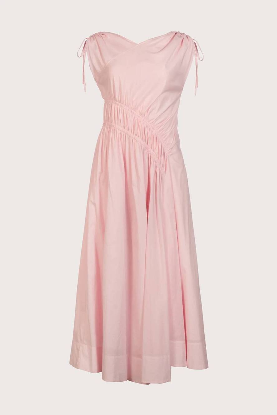 NEW MERLETTE women's zephyr dress in pink